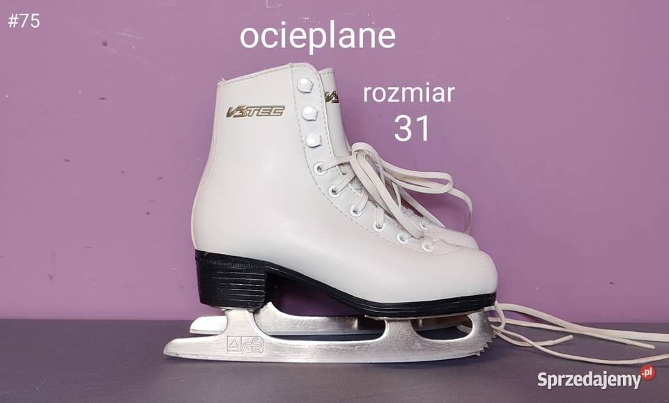 Ocieplane łyżwy figurowe dzieci rozmiar 31 205 Jasień sprzedam