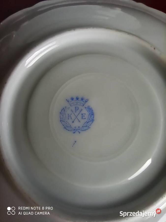 Filiżanka z talerzykiem deserowym Eisenberg Syg Gdańsk