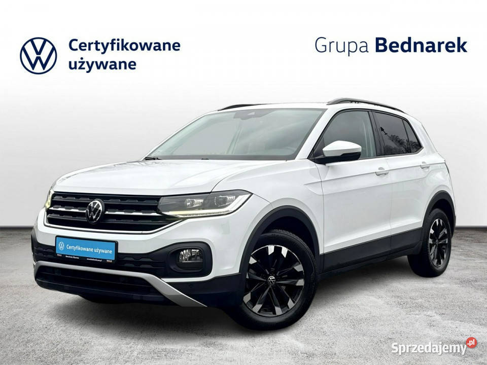 Volkswagen TCross Bezwypadkowy Salon Polska Rok produkcji 2021 łódzkie Łódź sprzedam