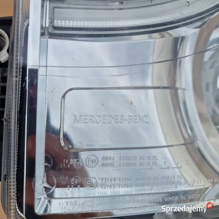 MERCEDES ACTROS MP4 REFLEKTOR LAMPA XENON LED Lampy przednie