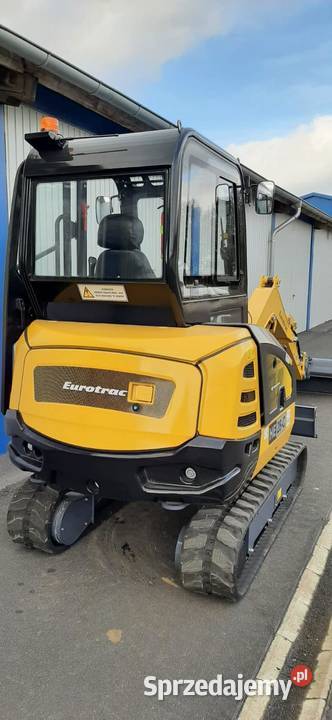 NOWA Minikoparka Eurotrac HE28 l Silnik KUBOTA i Leszno