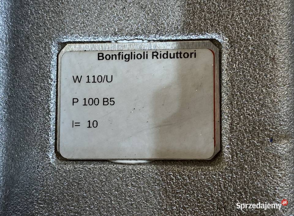 motoreduktor przekładnia 55kW 144obr Pigża