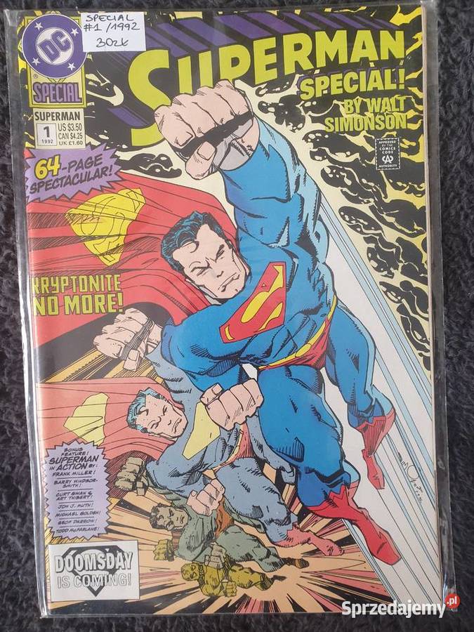 Superman zestaw 8 komiksów DC USA Amerykańskie pomorskie Gdynia sprzedam