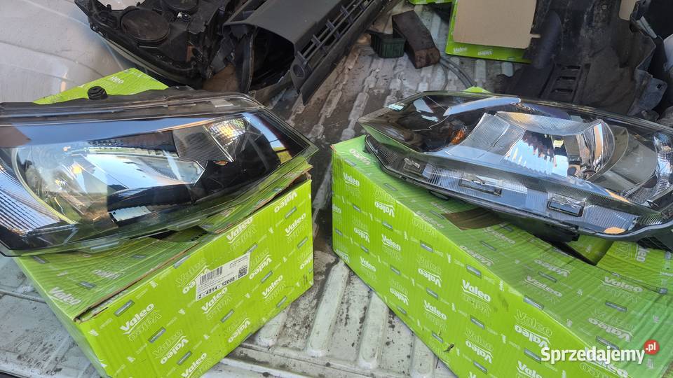 Lampy przód skoda fabia 3 komplet prawa lewa Myszków