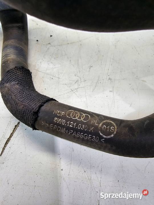 PRZEWODY RURA WODY AUDI A4 B9 8W0122293H śląskie Przystajń
