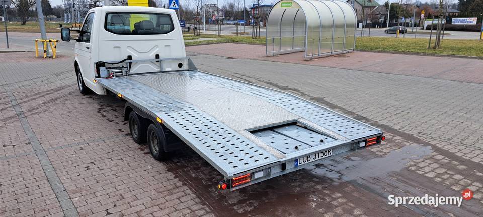 Vw Transporter Autolaweta T5 zadbana niski 179000km Krzczonów-Wójtowstwo