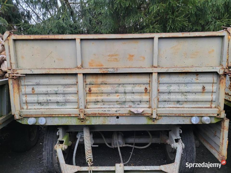 Przyczepa rolnicza sanok d 46 Strzelin