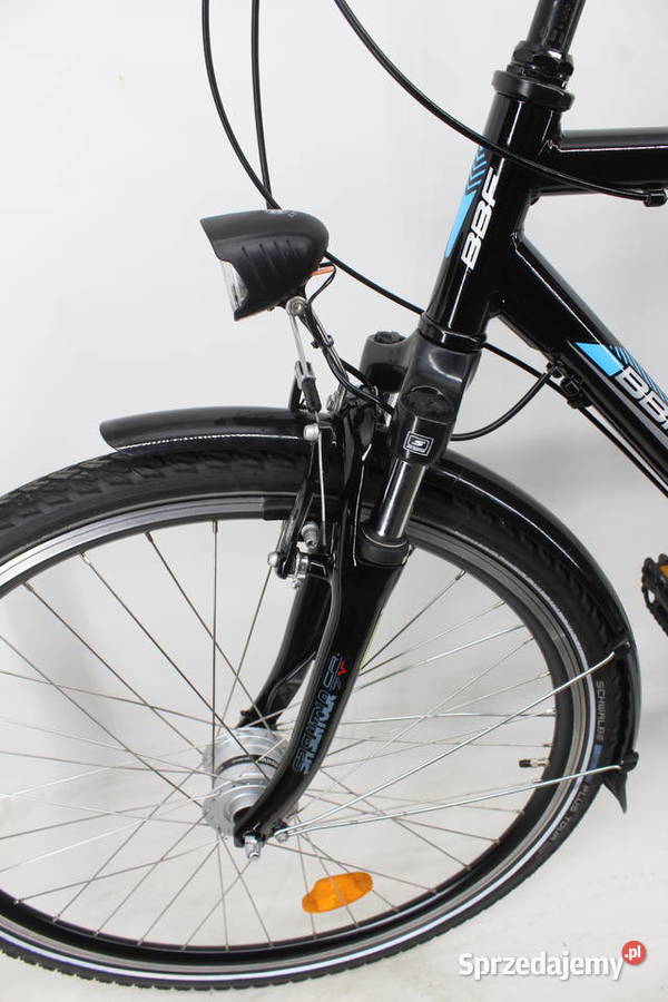Aluminiowy rower męski BBF 7 biegów w piaście Milicz