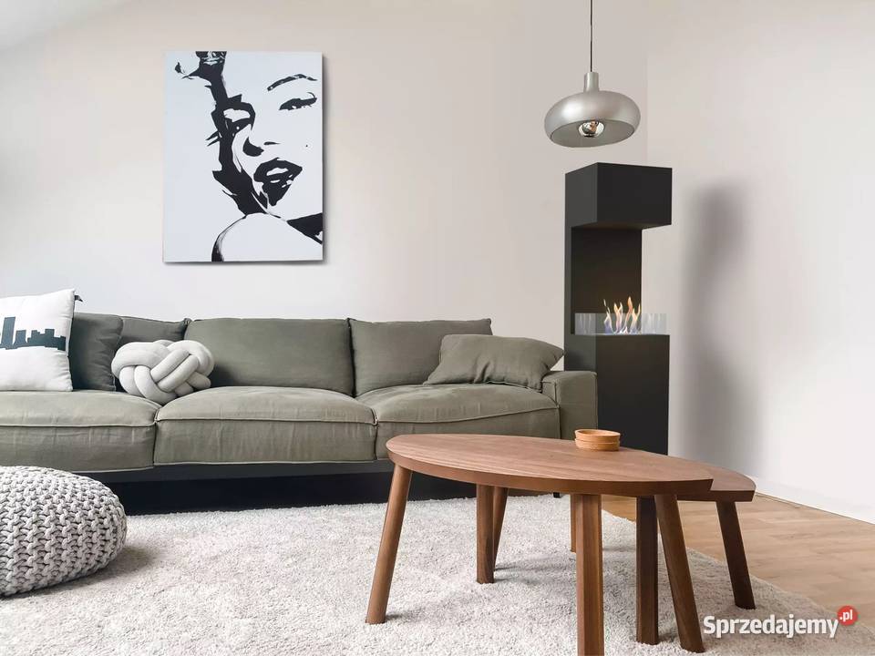 SAHIL biokominek wolnostojący Nowoczesny design