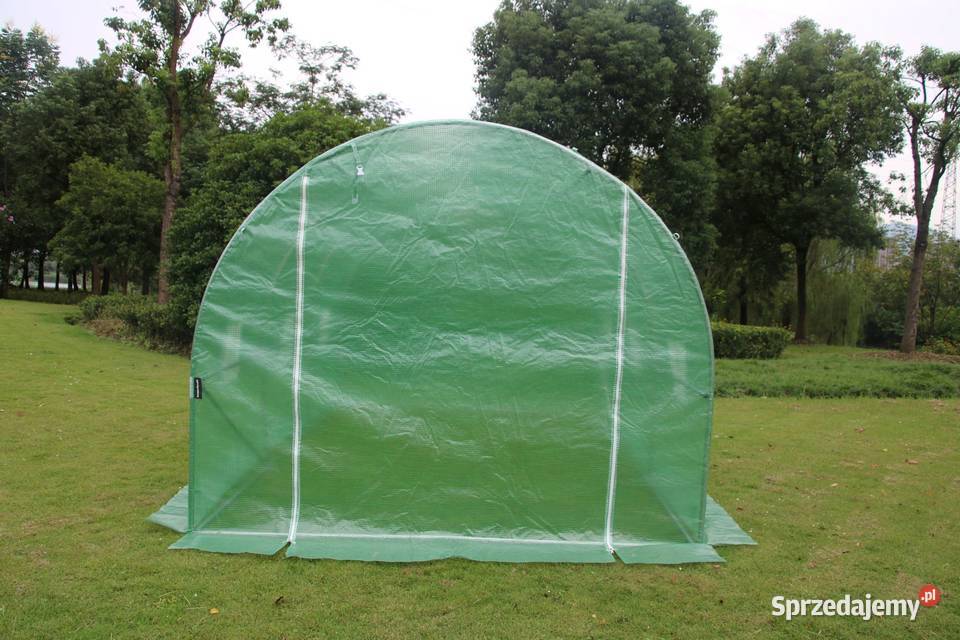 Tunel ogrodowy foliowy szklarnia folia 4x25x2m Poznań