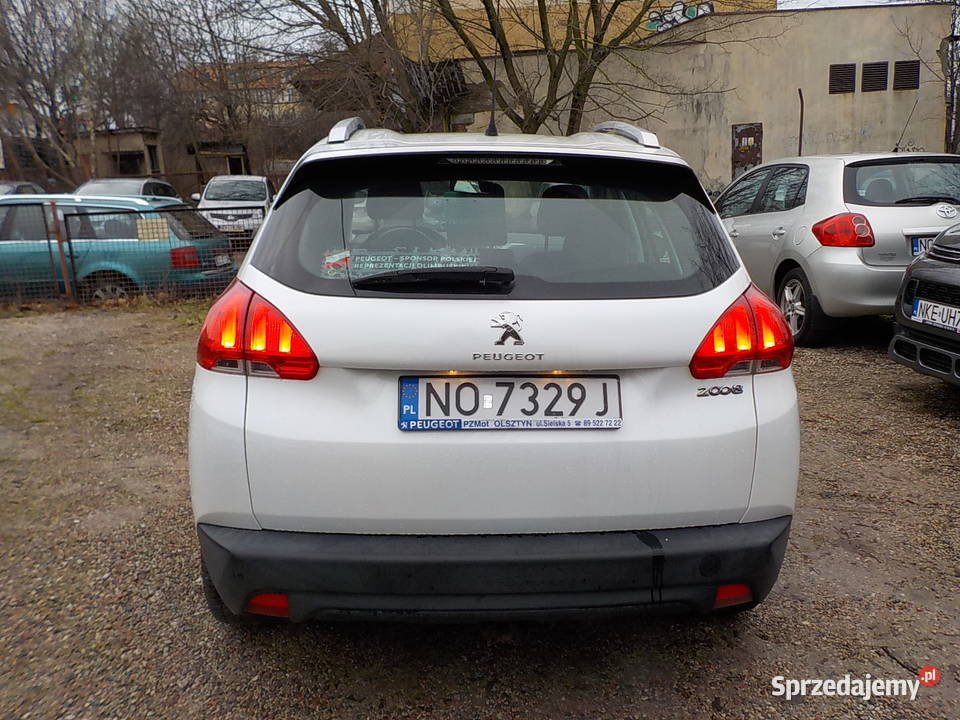 Peugeot 2008 16pierwszy właściciel serwis lakier metallic Olsztyn sprzedam