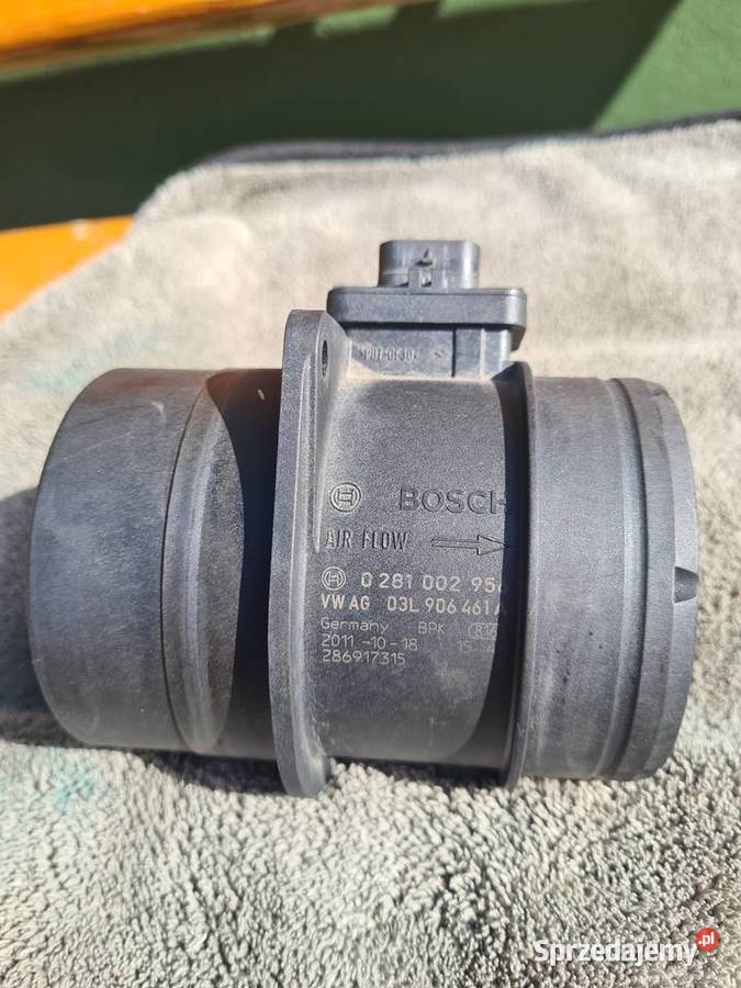 Przepływomierz Bosch 0281002956 VAG 03L906461 16 osobowe Żywiec
