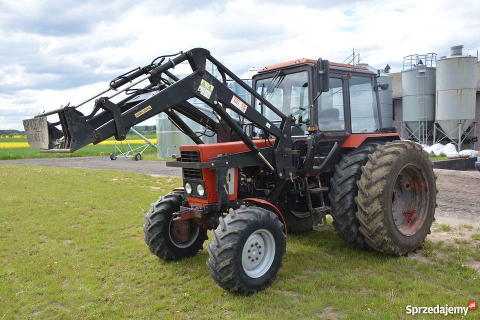 MTZ 82 Pronar Belarus z Turem Hydramet 15 na bliźniakach Przechlewo ...