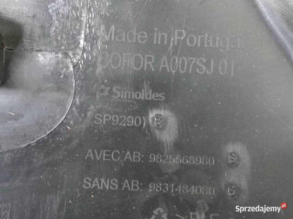 OSŁONA PROGU PRAWA LEWA KOMPLET Peugeot 2008 II świętokrzyskie