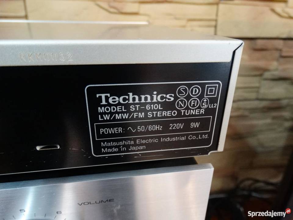 Tuner radiowy cyfrowy Technics ST610 srebrny podkarpackie Jasło