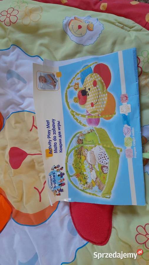 Mata do zabawy dzieci firmy Campol Babies Będzin