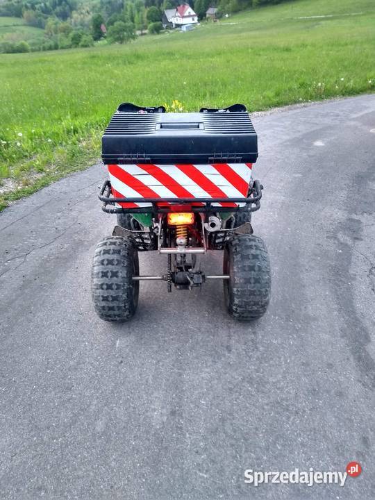 quad 125 przyczepka Przyszowa