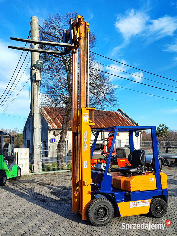 Wózek widłowy Toyota 425FGF15 5FGF15 15 t duplex Kęty