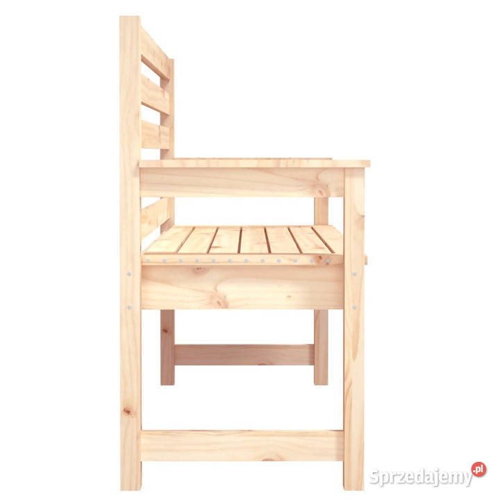 Ławka ogrodowa 109x48x915 lite drewno sosnowe Warszawa