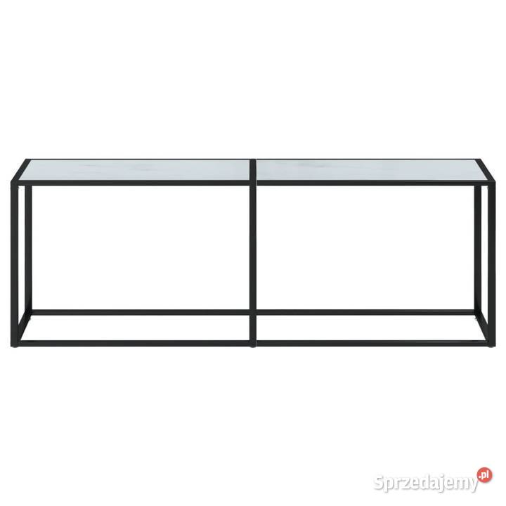vidaXL Konsola biały marmur 220x35x755 SKU331692 Warszawa