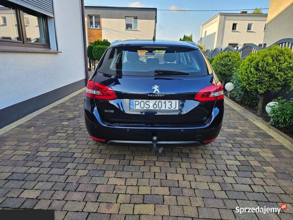 Peugeot 308 II 12 benzyna 130 2019r ładnie 130KM Ostrów Wielkopolski
