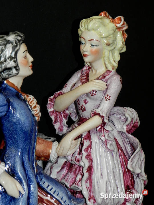 Roceram porcelana grupa figuralna Romans 2 Środa Wielkopolska