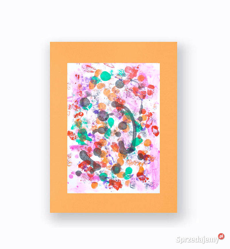 dekor do loftu abstrakcja obraz abstrakcja Łódź