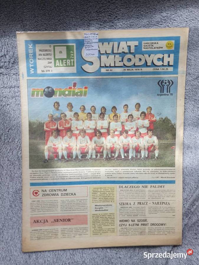 Świat Młodych numer 621978 Polska Reprezentacja Gdynia