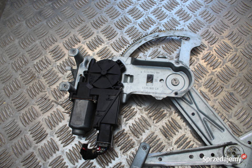 MECHANIZM PODNOŚNIK SZYBY PRAWY PRZÓD OPEL