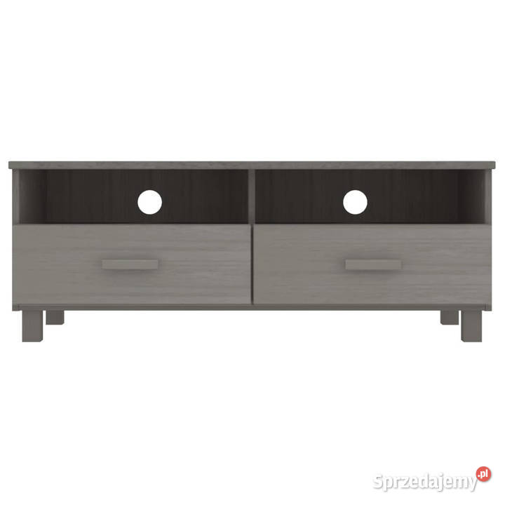 Szafka pod TV HAMAR jasnoszara 106x40x40 drewno Warszawa