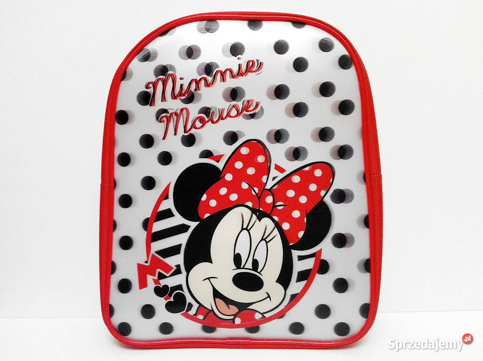 Plecak z Minnie Mouse dziewczynki przedszkolaka łódzkie