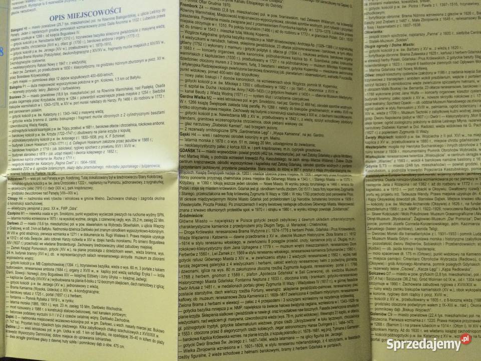 734 Mapa Wybrzeże Bałtyku Szczecina I Okolic zachodniopomorskie