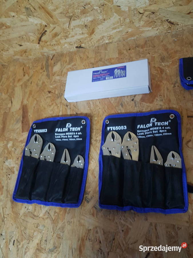 SZCZYPCE ZACISKOWE MORSA KLUCZ ŻABKA ZESTAW 4 Głogowa