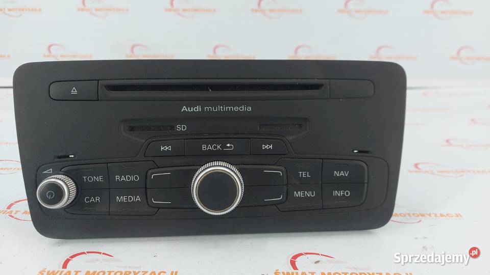 AUDI A1 I 8X 12 TFSI 12r radio CD 8X0035180F osobowe Sprzęt audio fabryczny Kielce