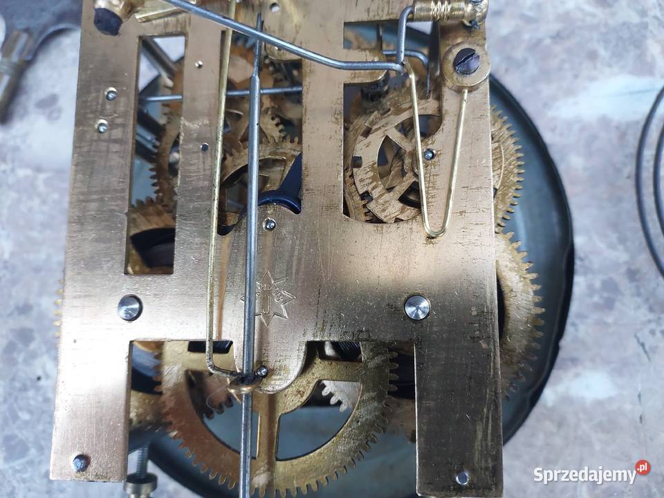 150 Zestaw mechanizm starego zegara Junghans Tczew