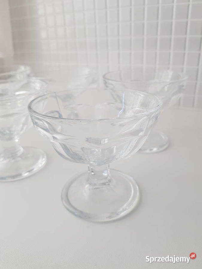 Szklane pucharki 6 Siemianowice Śląskie