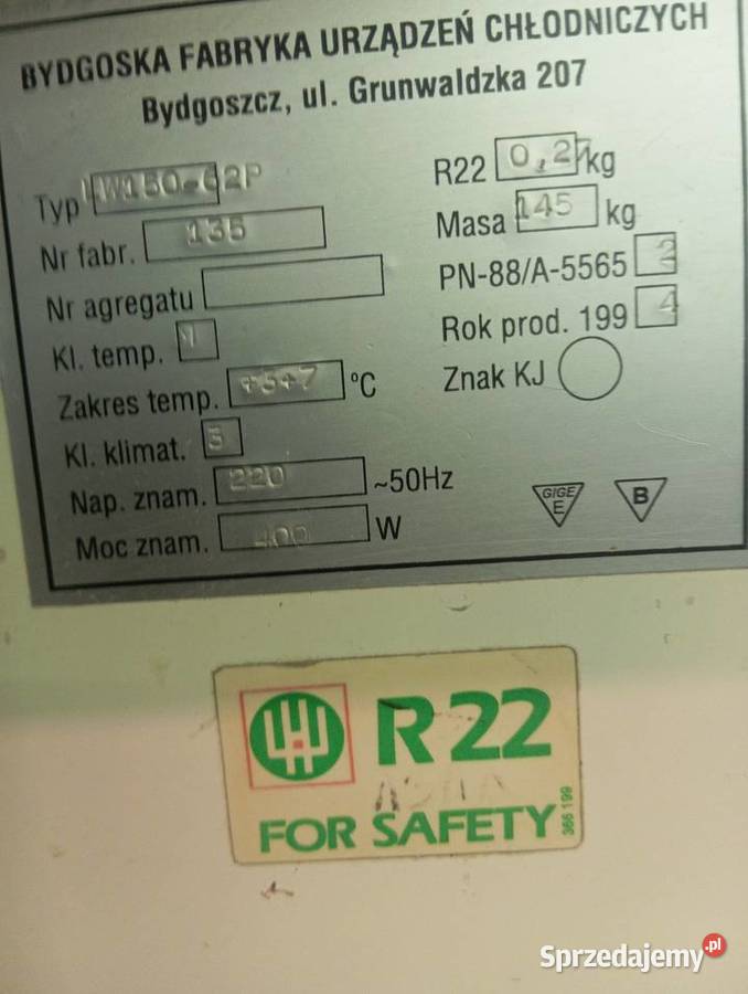 Lada chłodnicza Biała Podlaska