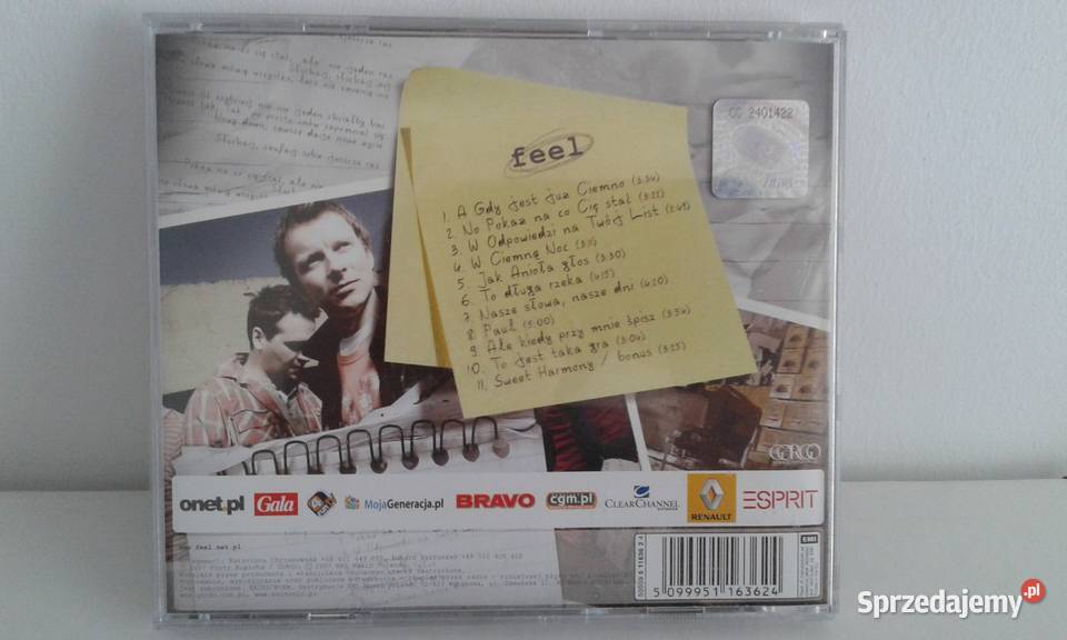 FEEL debiutancki album CD Kultura i Rozrywka mazowieckie