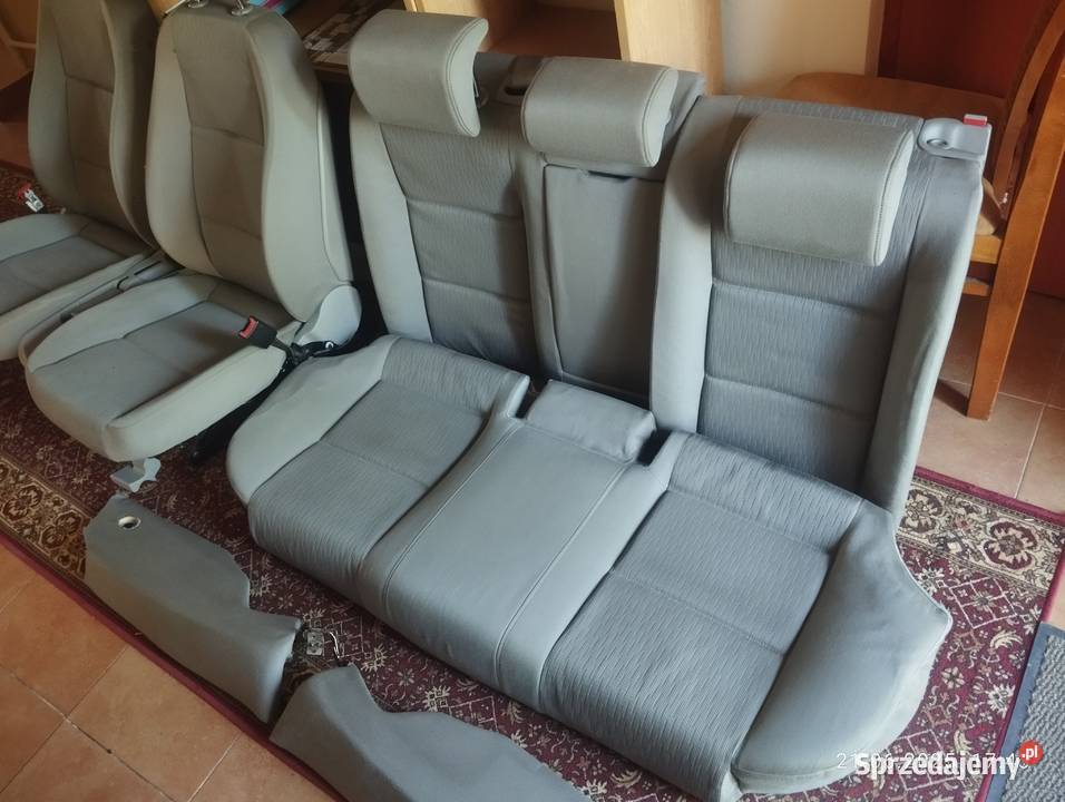 Fotele Audi A4 B7 komplet szare zadbane Krosno