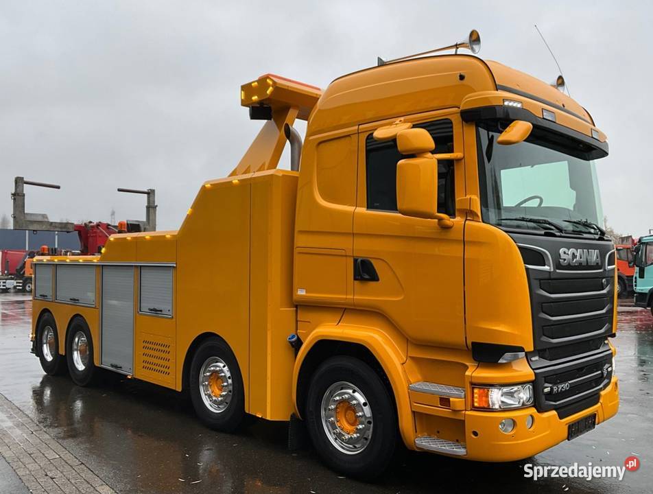 Holownik Scania R 730 do ciezarowych autobusów Biała Podlaska
