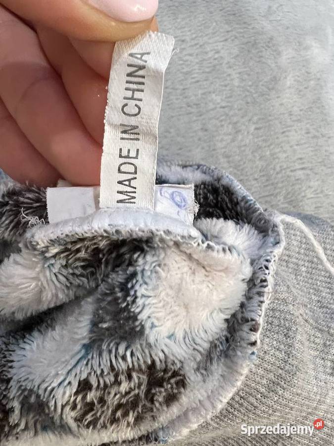 Góra piżamy pluszowa bluzka z długim rękawem w Jasło