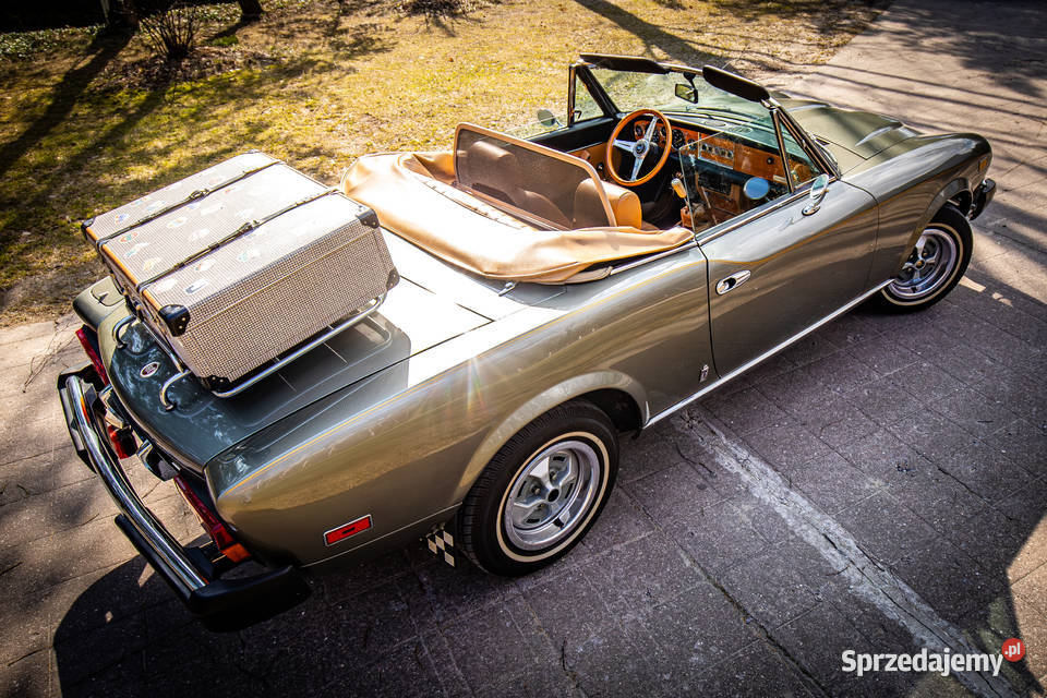 fiat 124 spider 20 pełna odbudowa benzyna Konstancin-Jeziorna