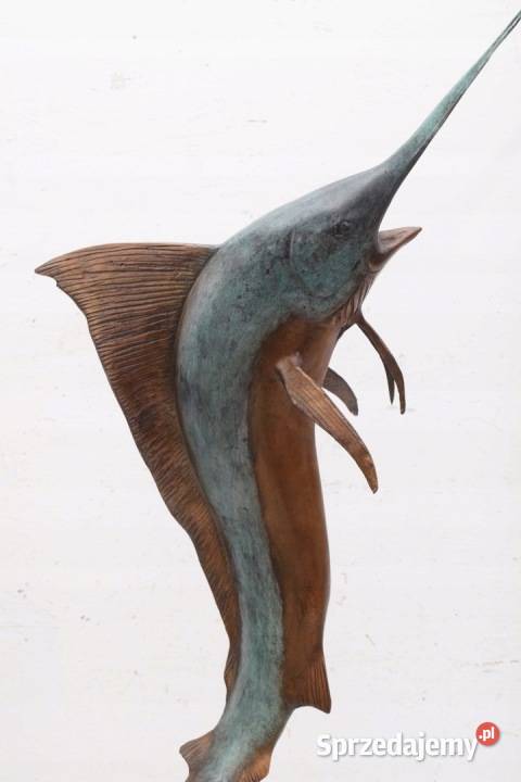 Duża Figura Marlin Ryba Żaglica Włócznik Figura małopolskie Kraków