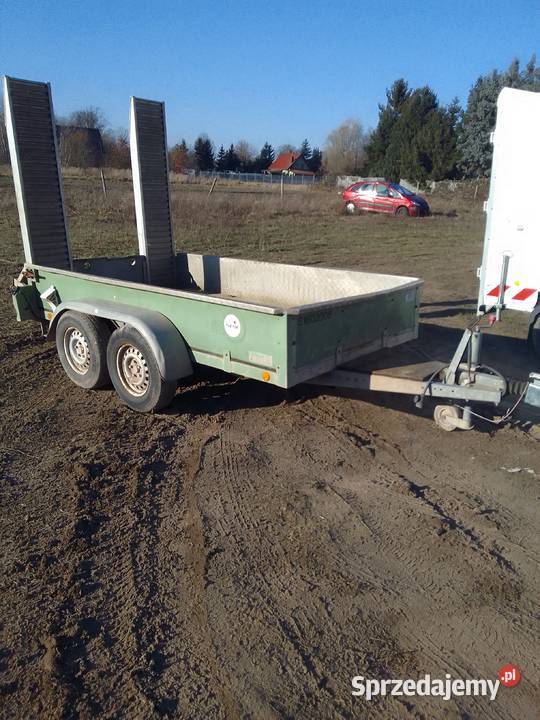 Przyczepa 25 t DMC Schoon aluminiowa Przyczepy Trzebiel sprzedam