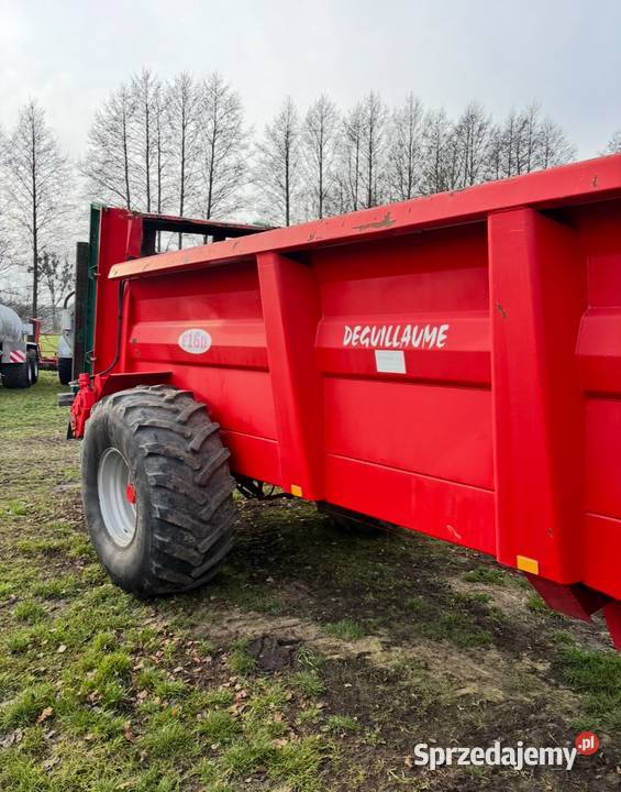 Rozrzutnik obornika Deguillaume Force 16 D 2016r Myszyniec