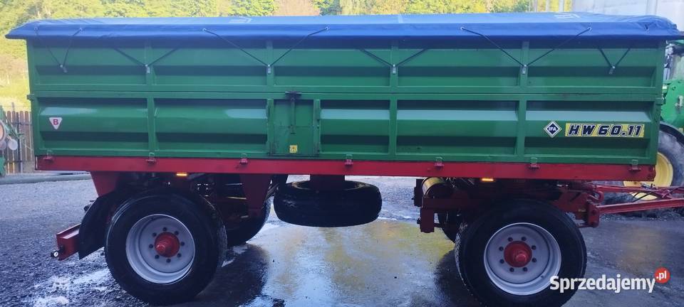 Przyczepa rolnicza hl 6011 dolnośląskie Siedlęcin