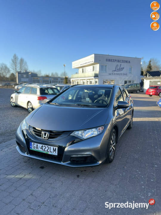 Honda Civic Honda Civik 2014 16 diesel 120 navi wspomaganie kierownicy pomorskie Słupsk