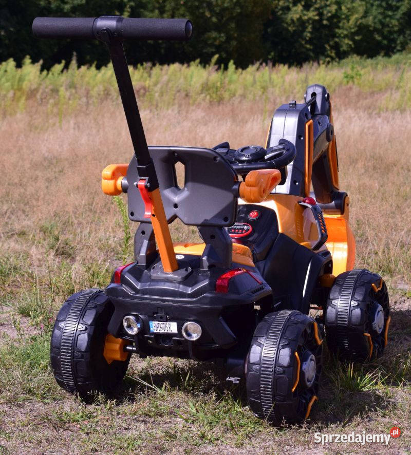 Autko duża KOPARKA NA AKUMULATOR Z PRZYCZEPĄ Myszków