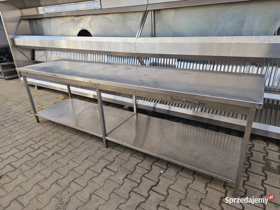 Stół roboczy 300x80x85 z półką