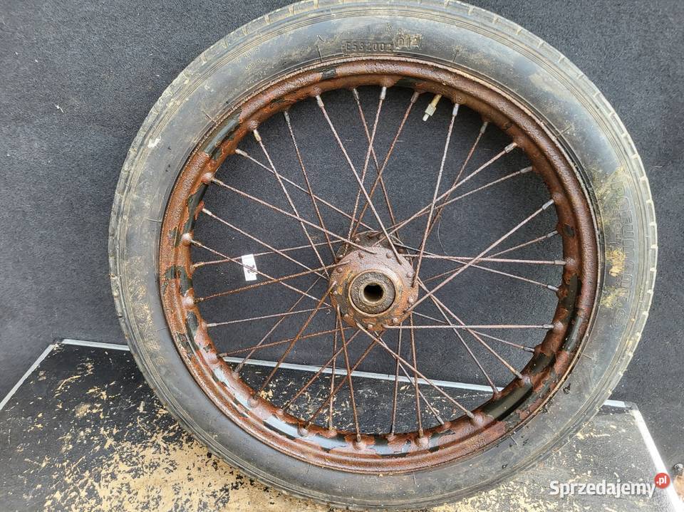 KOŁO WÓZEK BOCZNY BMW EMW R35 AWO TURIST IFA BK Motocyklowe Rybnik